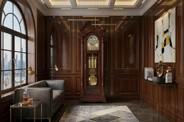 Đồng hồ cây Hermle – Điểm nhấn sang trọng cho không gian nội thất 7 Kỳ Lân Luxury dong ho cay hermle diem nhan sang trong cho khong gian noi that 4 Đồng hồ cây Hermle – Điểm nhấn sang trọng cho không gian nội thất