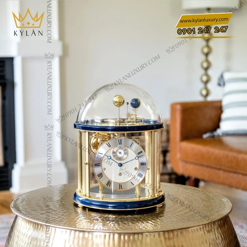 Kỳ Lân Luxury dong ho de ban hermle 22805 v30352 5 Đồng hồ để bàn Hermle 22805-V30352