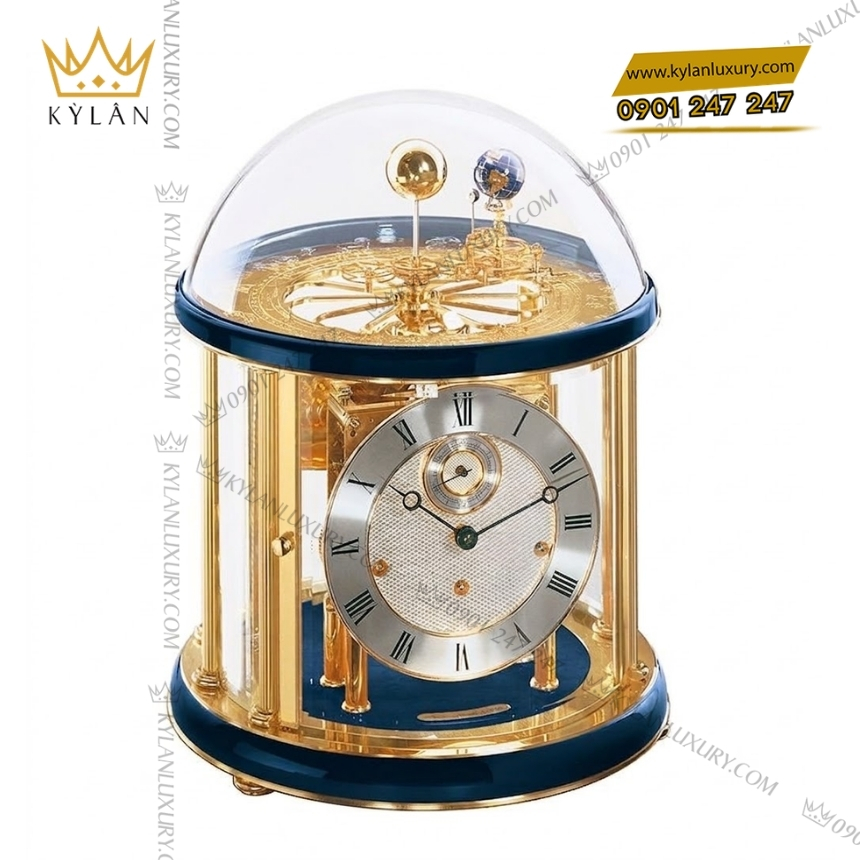 Kỳ Lân Luxury dong ho de ban hermle 22805 v30352 6 Đồng hồ để bàn Hermle 22805-V30352