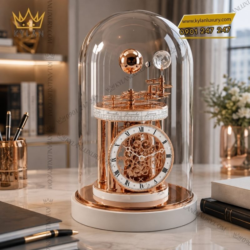 Đồng hồ để bàn Hermle Astrolabium 22850-002987