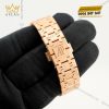Đồng hồ Royal Oak vàng hồng mặt số hồng 77450OR