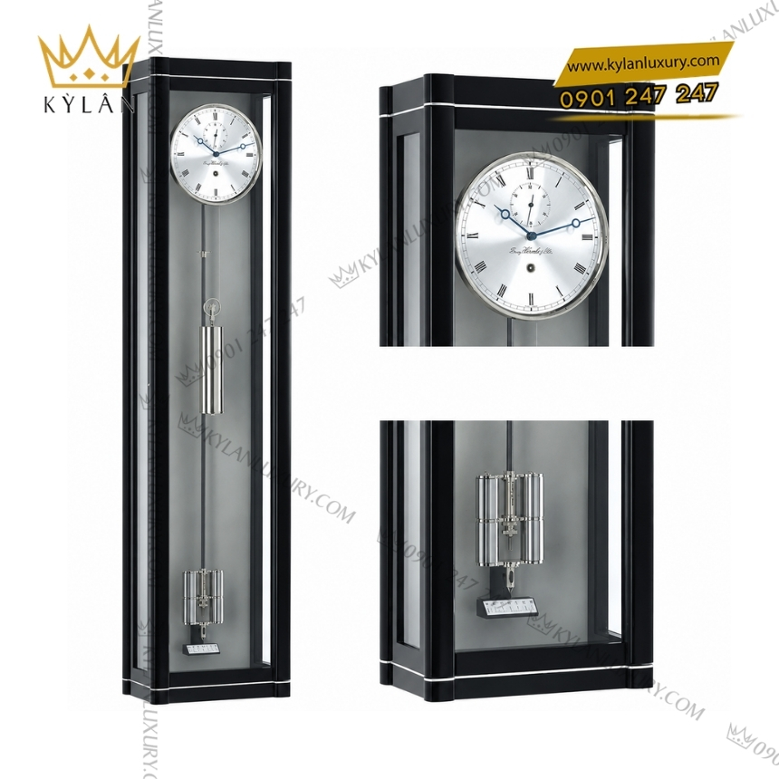 Kỳ Lân Luxury dong ho treo tuong hermle 70961 740761 2 Đồng hồ treo tường Hermle 70961-740761