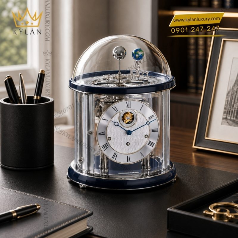 Đồng hồ để bàn Hermle Tourbillon 23070-V30352