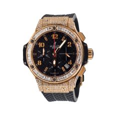 hublot-big-bang-king-gold-custom-vanh-kim-vuong-42mm (1) Đồng hồ Hublot Big Bang King Gold custom vành kim vuông 42mm