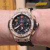 Đồng hồ Hublot Big Bang King Gold custom vành kim vuông 42mm