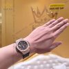 Đồng hồ Hublot Big Bang King Gold custom vành kim vuông 42mm