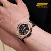 Đồng hồ Hublot Big Bang King Gold custom vành kim vuông 42mm