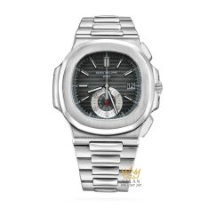 Đồng hồ Patek Philippe Nautilus Chronograph mặt số đen 5980/1A-014