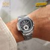 Đồng hồ Patek Philippe Nautilus Chronograph mặt số đen 5980/1A-014