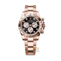 Đồng hồ Rolex Cosmograph Daytona mặt đen phối sundust 126505-0002