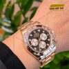 Đồng hồ Rolex Cosmograph Daytona mặt đen cọc số kim cương 126505-0002
