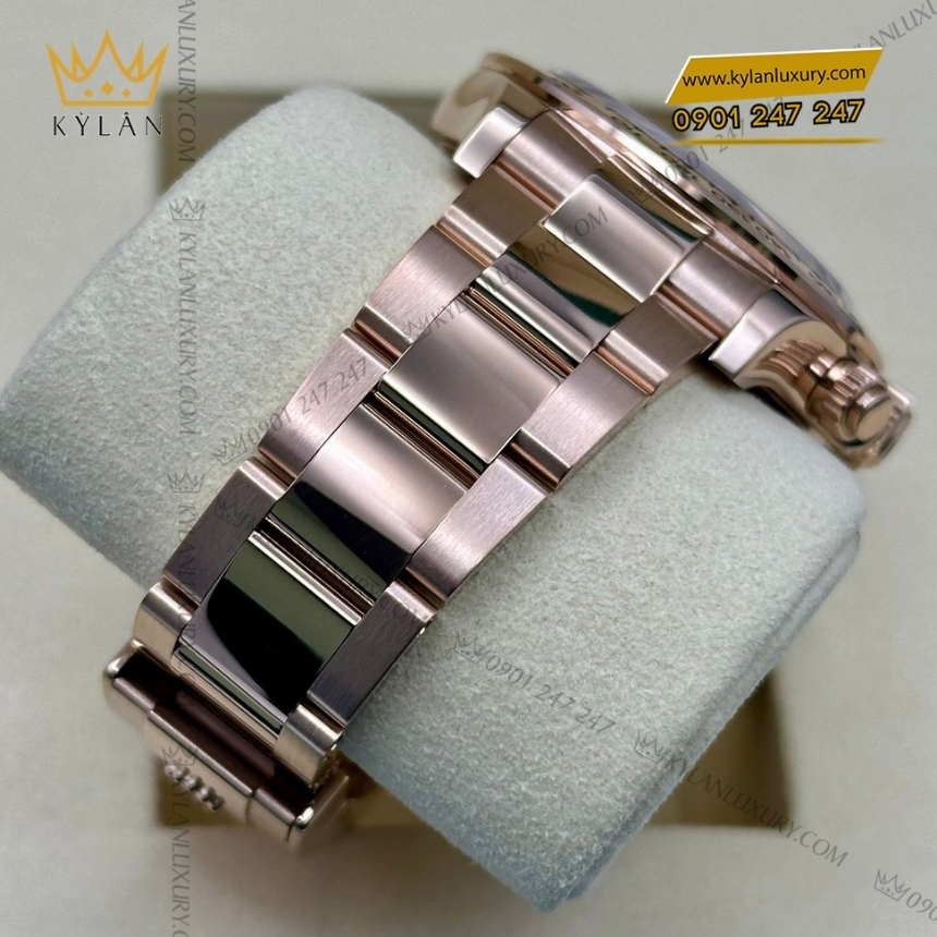 Kỳ Lân Luxury rolex cosmograph daytona mat den phoi sundust 126505 0002 11 Đồng hồ Rolex Cosmograph Daytona mặt đen phối sundust 126505-0002