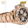 Đồng hồ Rolex Cosmograph Daytona mặt đen cọc số kim cương 126505-0002