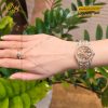 Đồng hồ Rolex Datejust 31 chocolate custom kim cương 278381RBR