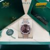 Đồng hồ Rolex Datejust 36 chocolate cọc dạ quang 126281RBR-0031