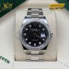 Đồng hồ Rolex Datejust 36 mặt đen dây oyster 126284RBR-0020