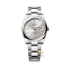 Đồng hồ Rolex Datejust 36 mặt số bạc 126200-0002