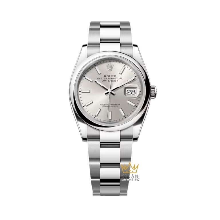 Đồng hồ Rolex Datejust 36 mặt số bạc 126200-0002