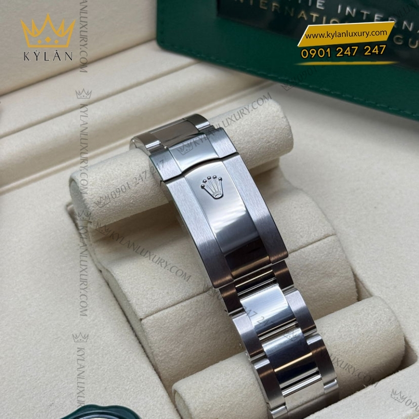 Kỳ Lân Luxury rolex datejust 36 mat so bac 126200 0002 2 Đồng hồ Rolex Datejust 36 mặt số bạc 126200-0002
