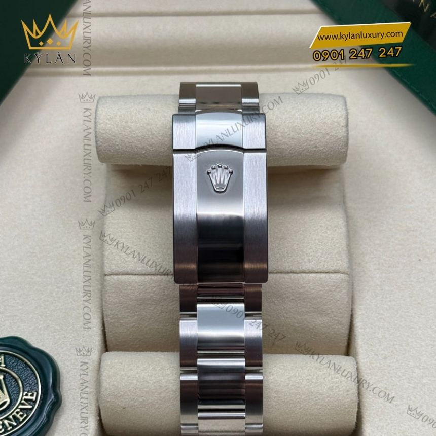 Kỳ Lân Luxury rolex datejust 36 mat so bac 126200 0002 5 Đồng hồ Rolex Datejust 36 mặt số bạc 126200-0002