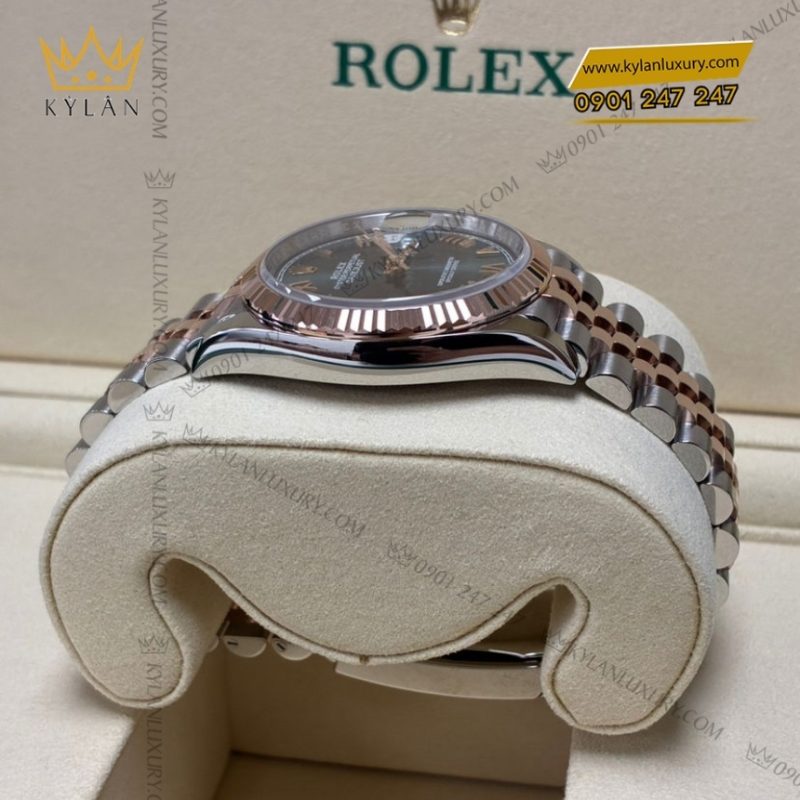 Đồng hồ Rolex Datejust 36 mặt xanh mint cọc La Mã 126231-0051