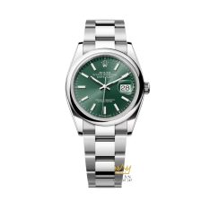 Đồng hồ Rolex Datejust 36 mặt xanh bạc hà 126200-0024