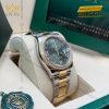 Đồng hồ Rolex Datejust 36 olive vành kim dây oyster 126283RBR-0012