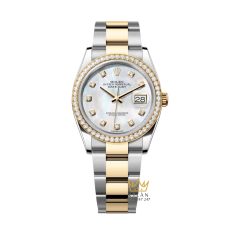 rolex-datejust-36-xa-fu-day-oyster-126283rbr-0010 (1) Đồng hồ Rolex Datejust 36 MOP vành kim dây oyster 126283RBR-0010