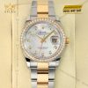 Đồng hồ Rolex Datejust 36 MOP vành kim dây oyster 126283RBR-0010