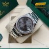 Đồng hồ Rolex Datejust 36 mặt xám cọc La Mã xanh 126284RBR-0038