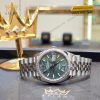Đồng hồ Rolex Datejust 36 xanh lá cọ custom vành kim 126234