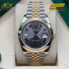 Đồng hồ Rolex Datejust 41 demi vàng vàng Wimbledon 126303-0020