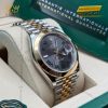 Đồng hồ Rolex Datejust 41 demi vàng vàng Wimbledon 126303-0020