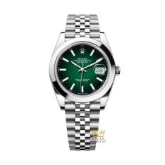 Đồng hồ Rolex Datejust 41 xanh lá ombre 126300-0026