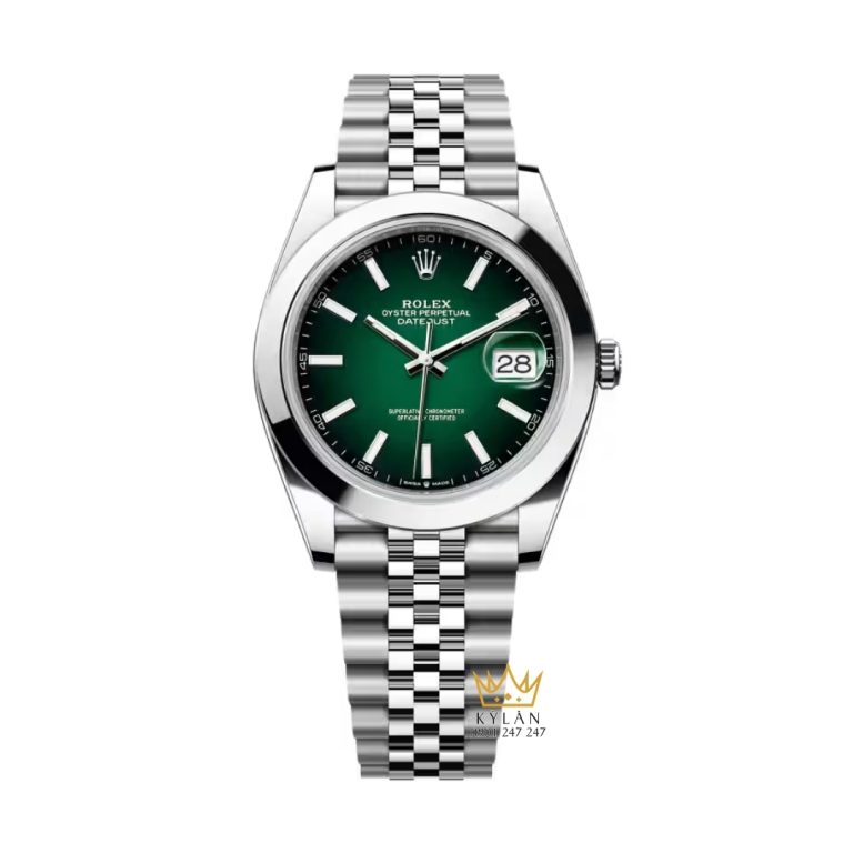 Đồng hồ Rolex Datejust 41 xanh lá ombre 126300-0026
