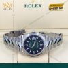 Đồng hồ Rolex Datejust 41 xanh ombre vành trơn 126300-0025