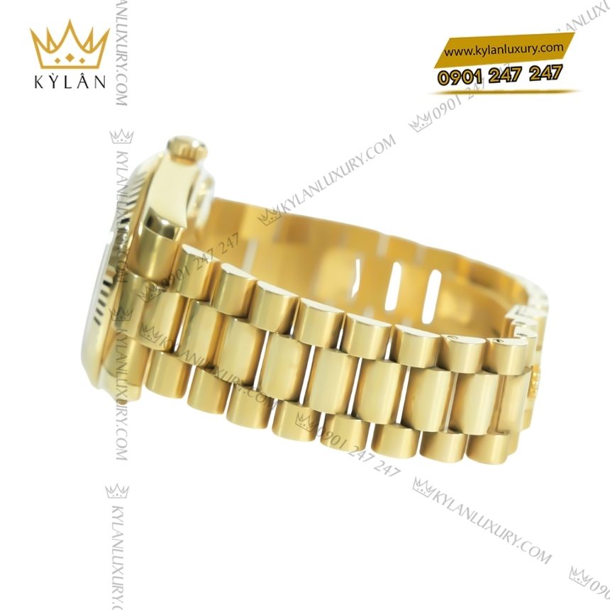 Kỳ Lân Luxury rolex day date 36 118238 mat so thien thach 4 Đồng hồ Rolex Day Date 36 mặt số thiên thạch 118238
