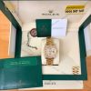 Đồng hồ Rolex Day Date 36 mặt số kim cương cọc ruby 18238