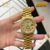 Đồng hồ Rolex Day Date 36 mặt số kim cương cọc ruby 18238