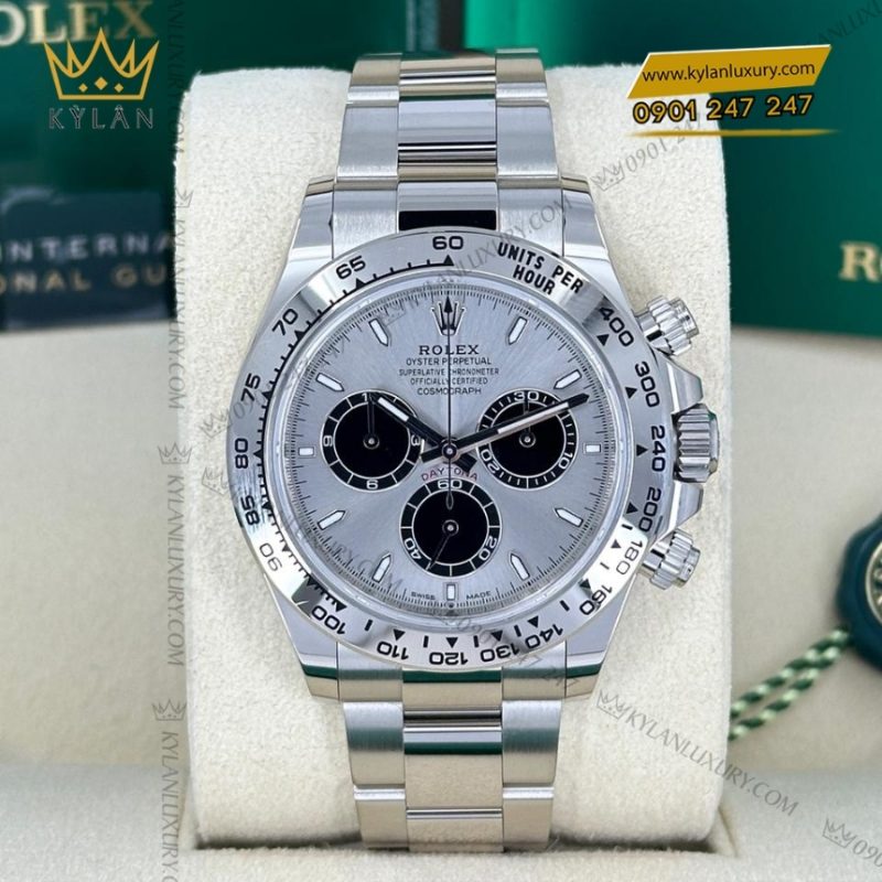 Đồng hồ Rolex Cosmograph Daytona mặt số xám 126509-0003