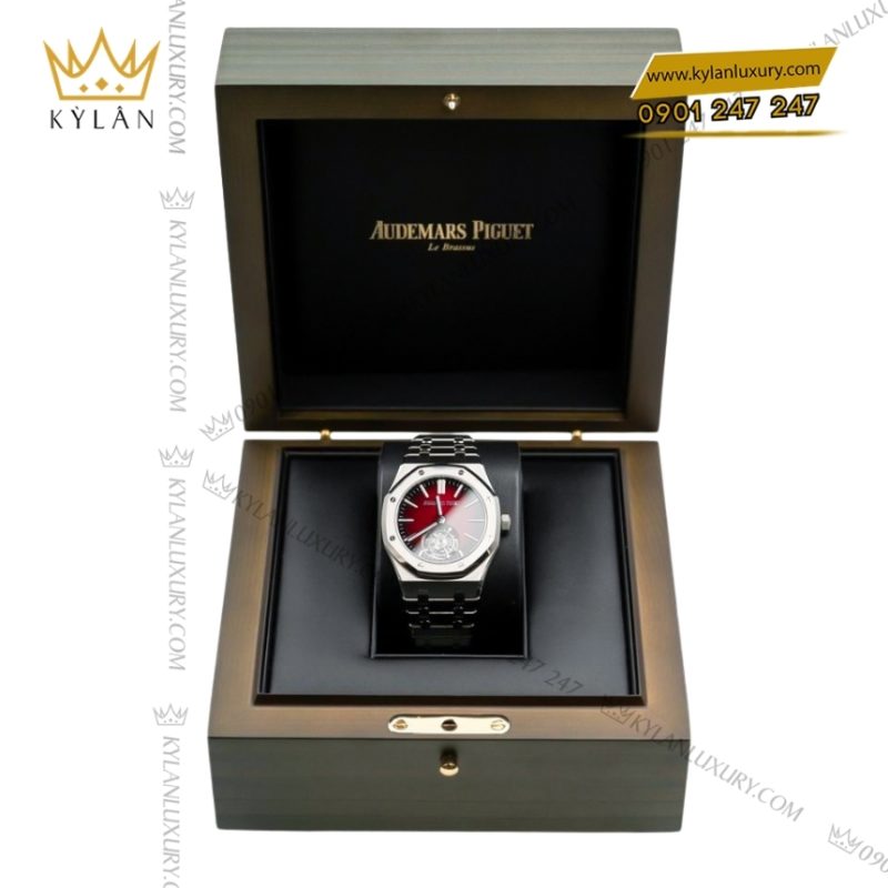 Đồng hồ Royal Oak Selfwinding Flying Tourbillon Burgundy 26730ST