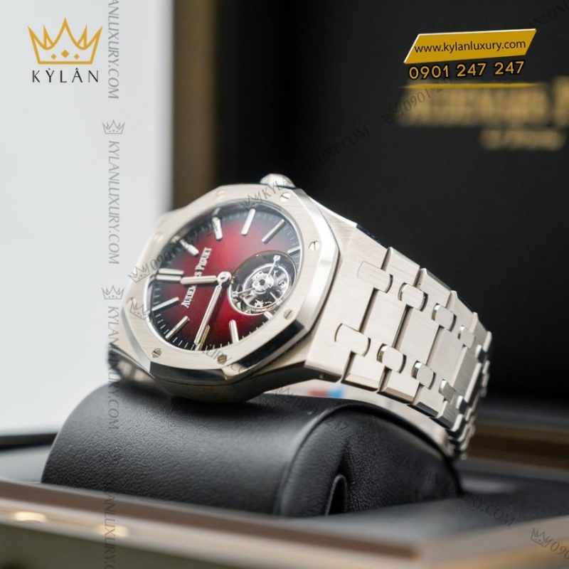 Đồng hồ Royal Oak Selfwinding Flying Tourbillon Burgundy 26730ST
