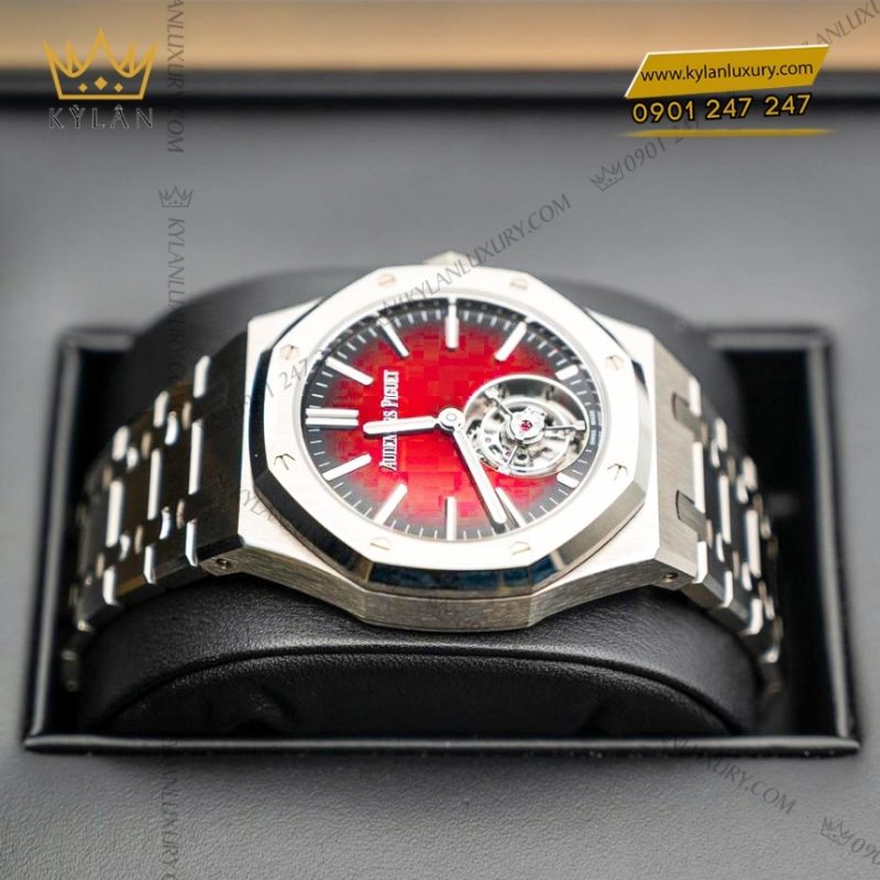 Đồng hồ Royal Oak Selfwinding Flying Tourbillon Burgundy 26730ST