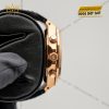Đồng hồ Royal Oak Chronograph mặt đen dây da 26240OR