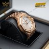 Đồng hồ Royal Oak mặt số bạc vành kim 37mm 15551OR