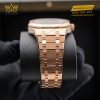 Đồng hồ Royal Oak Selfwinding vàng hồng mặt số đen 15510OR
