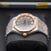 Đồng hồ Royal Oak two tone mặt số xám 77450SR