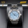 Đồng hồ Royal Oak mặt xanh dương vành kim 37mm 15551ST