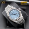 Đồng hồ Royal Oak mặt xanh dương vành kim 37mm 15551ST