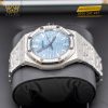 Đồng hồ Royal Oak mặt xanh dương vành kim 37mm 15551ST